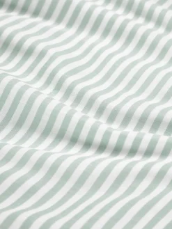 Funda nórdica doble cara de algodón a rayas Lorena