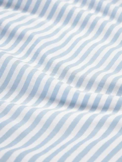 Funda nórdica doble cara de algodón a rayas Lorena