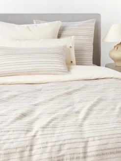 Funda nórdica en tejido de cáñamo Mindy