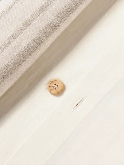 Funda nórdica en tejido de cáñamo Mindy