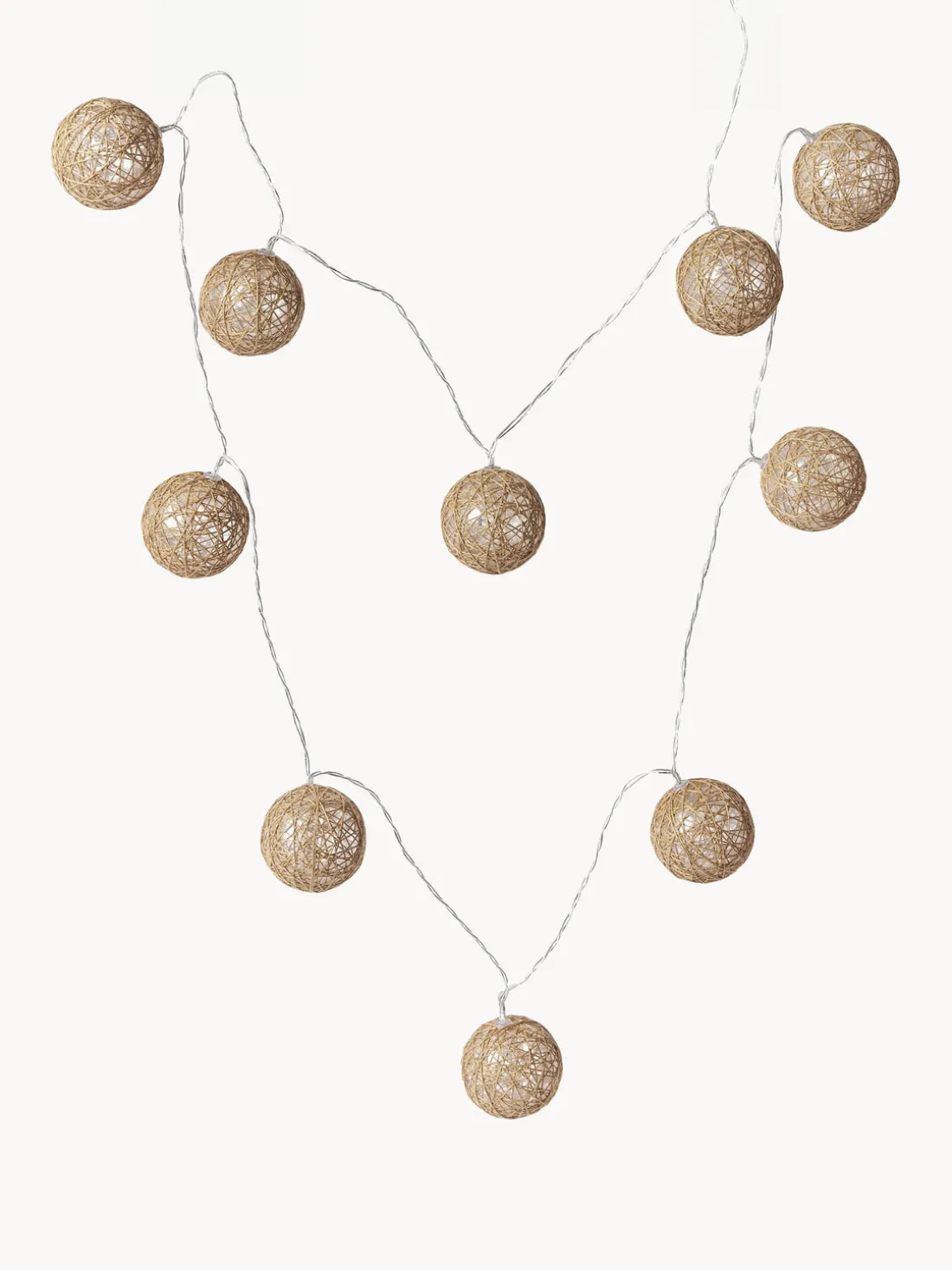 Guirnalda de luces LED para exterior Pallina, 500 cm