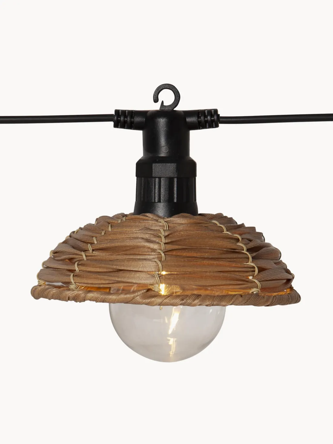 Guirnalda de luces LED para exterior Cesta