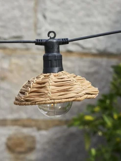 Guirnalda de luces LED para exterior Cesta