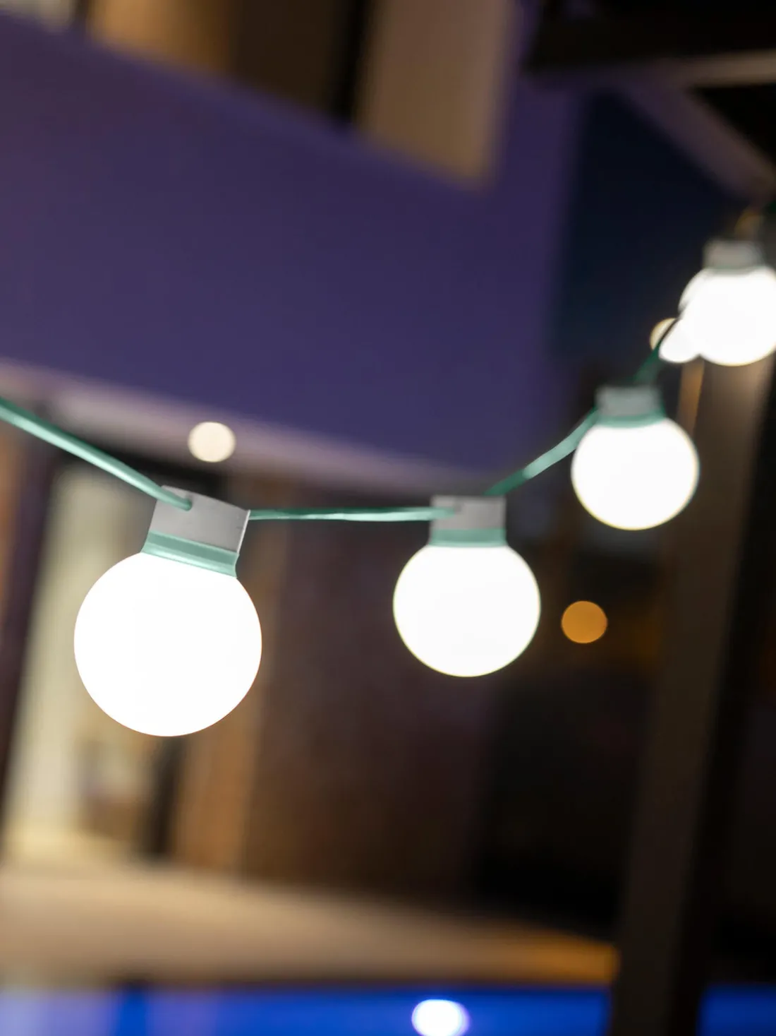 Guirnalda de luces LED para exterior Bruna, 500 cm