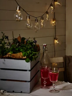 Guirnalda de luces solar Glow