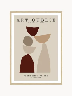 Impresión digital enmarcada Figures