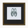 Impresión digital enmarcada Shoe