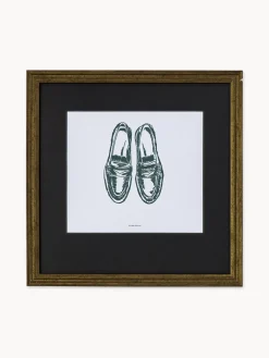 Impresión digital enmarcada Shoe
