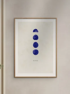 Impresión enmarcada Sophie M. Lucie The moon