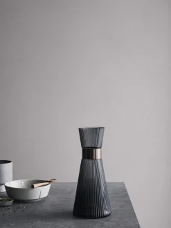 Jarra de vidrio ahumado soplado artesanalmente Grand Cru, 1 L