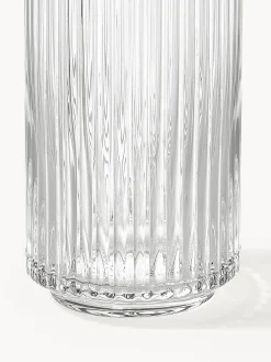 Jarra soplada con borde dorado Aleo, 1 L