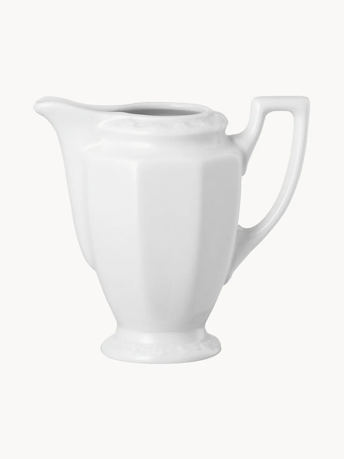 Jarrita para leche de porcelana Maria Blanco