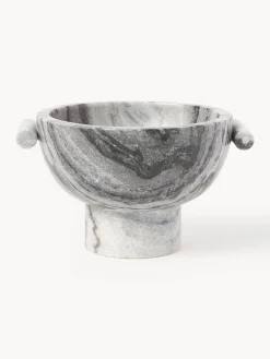 Jarrón artesanal con esmalte reactivo Wide, 30 cm