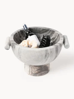 Jarrón artesanal con esmalte reactivo Wide, 30 cm