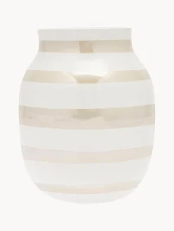 Jarrón artesanal de cerámica Omaggio, Al 20 cm