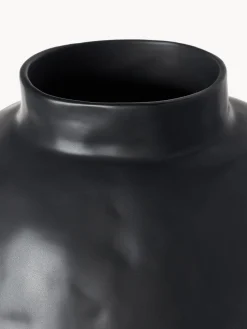 Jarrón artesanal de diseño de gres Saki, 40 cm