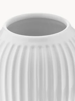Jarrón artesanal de porcelana Hammershøi, 20 cm