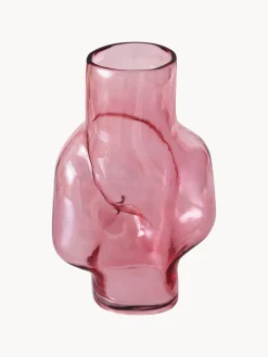 Jarrón artesanal de vidrio Gleam, 32 cm