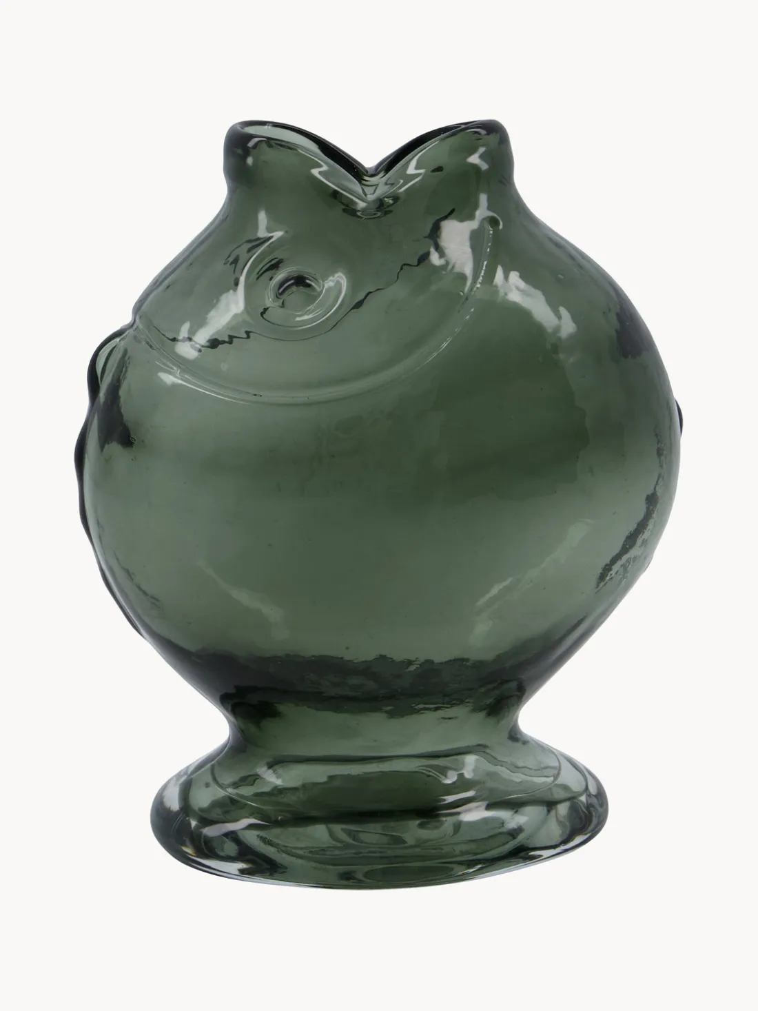 Jarrón artesanal Fish, 18 cm