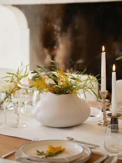 Jarrón artesanal Latona, 19 cm