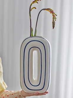 Jarrón artesanal Mae, 32 cm