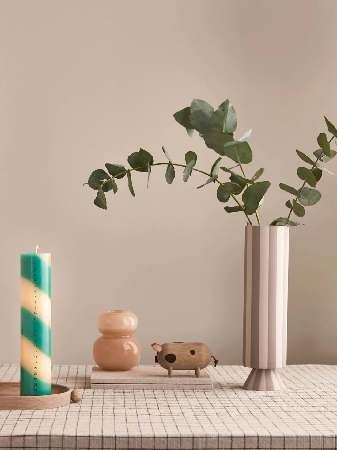 Jarrón artesanal Toppu, 31 cm