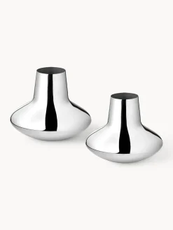 Jarrón de acero inoxidable Henning Koppel, 22 cm