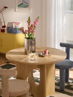 Jarrón de acero inoxidable Vine, 26 cm