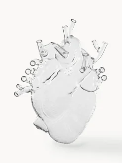 Jarrón de cristal Love in Bloom, 24 cm