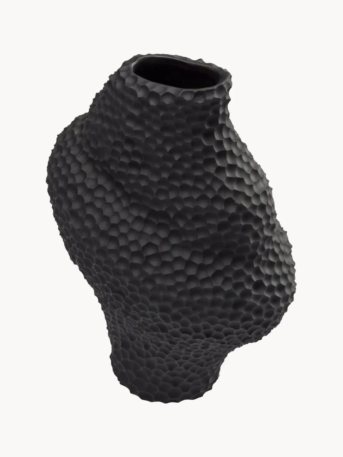 Jarrón de diseño con forma orgánica Isla, Al 32 cm