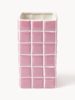 Jarrón de diseño Tile, 21 cm