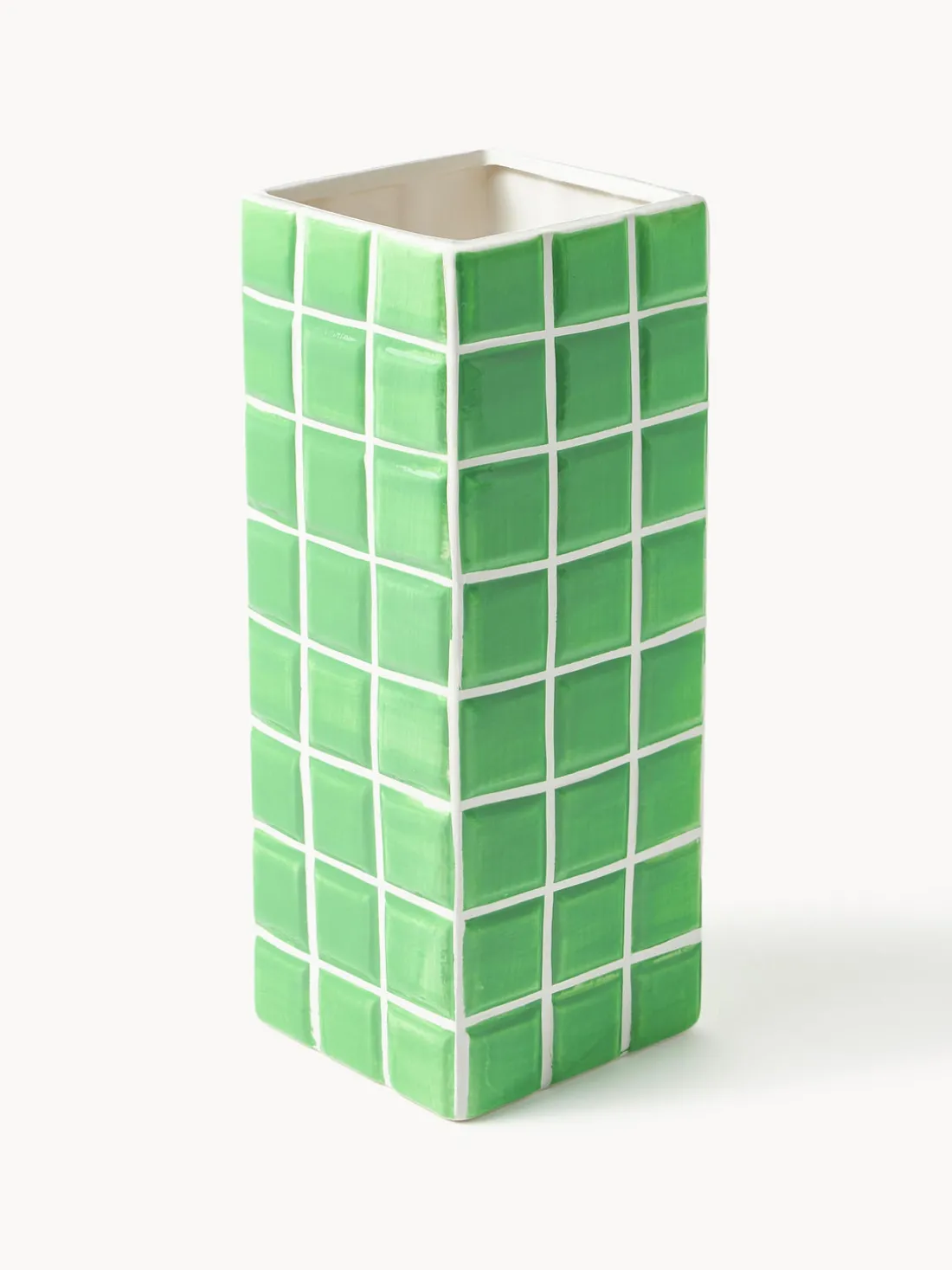 Jarrón de diseño Tile, 28 cm