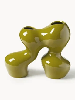 Jarrón de gres Madhuri, 25 cm