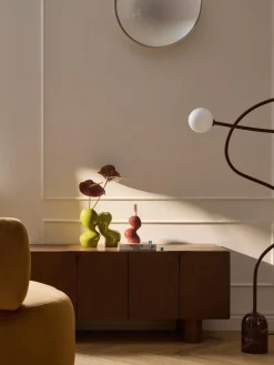 Jarrón de gres Madhuri, 25 cm