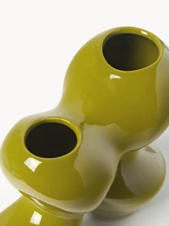 Jarrón de gres Madhuri, 25 cm