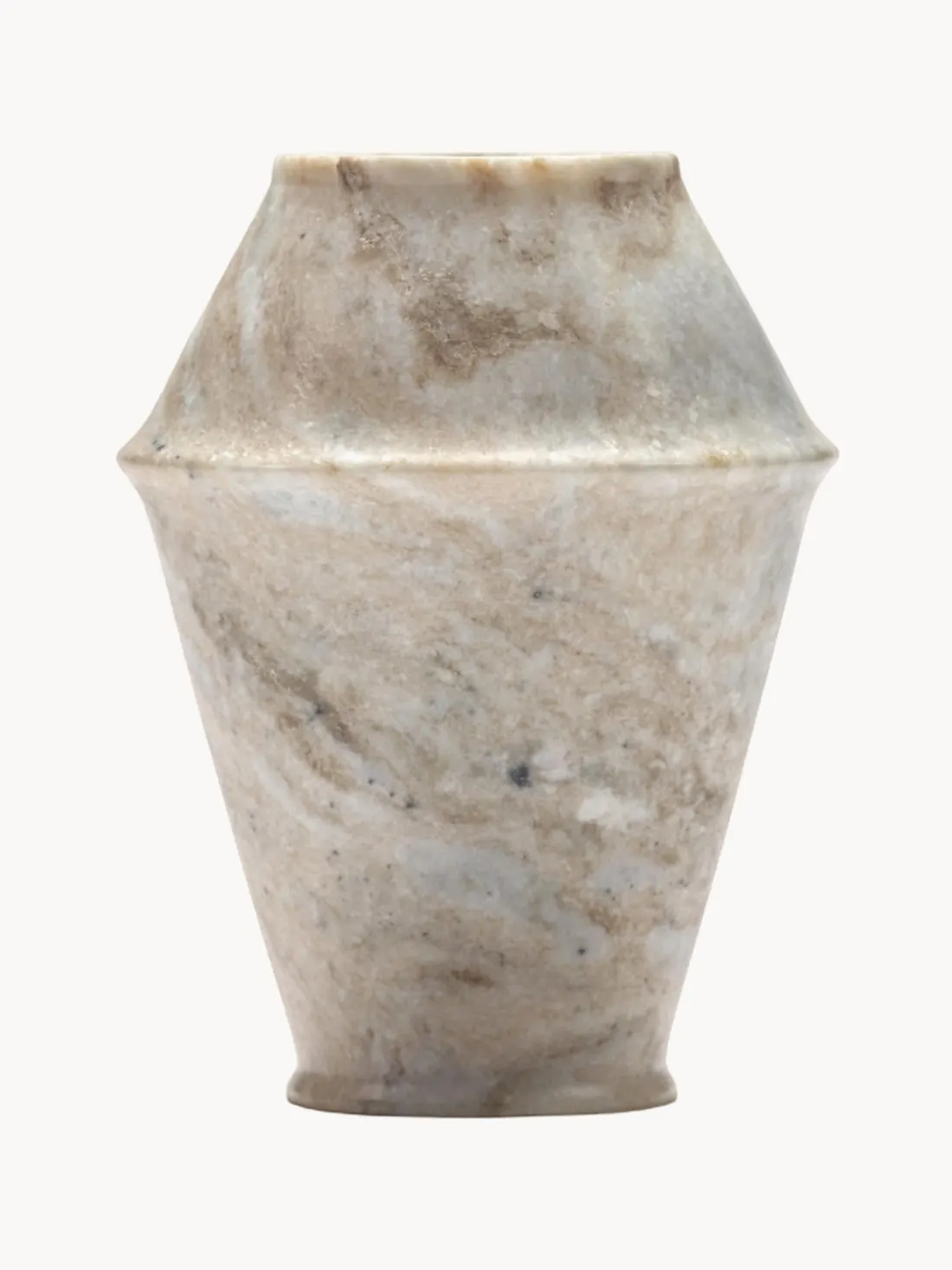 Jarrón de mármol Dune, 18 cm