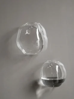 Jarrón de pared Pebble, Ø 18 cm