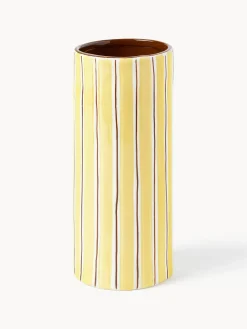 Jarrón de porcelana artesanal Ray, 18 cm