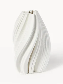 Jarrón de porcelana en 3D Melody, 29 cm