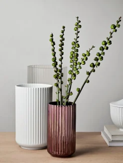 Jarrón de porcelana Lyngby, 25 cm