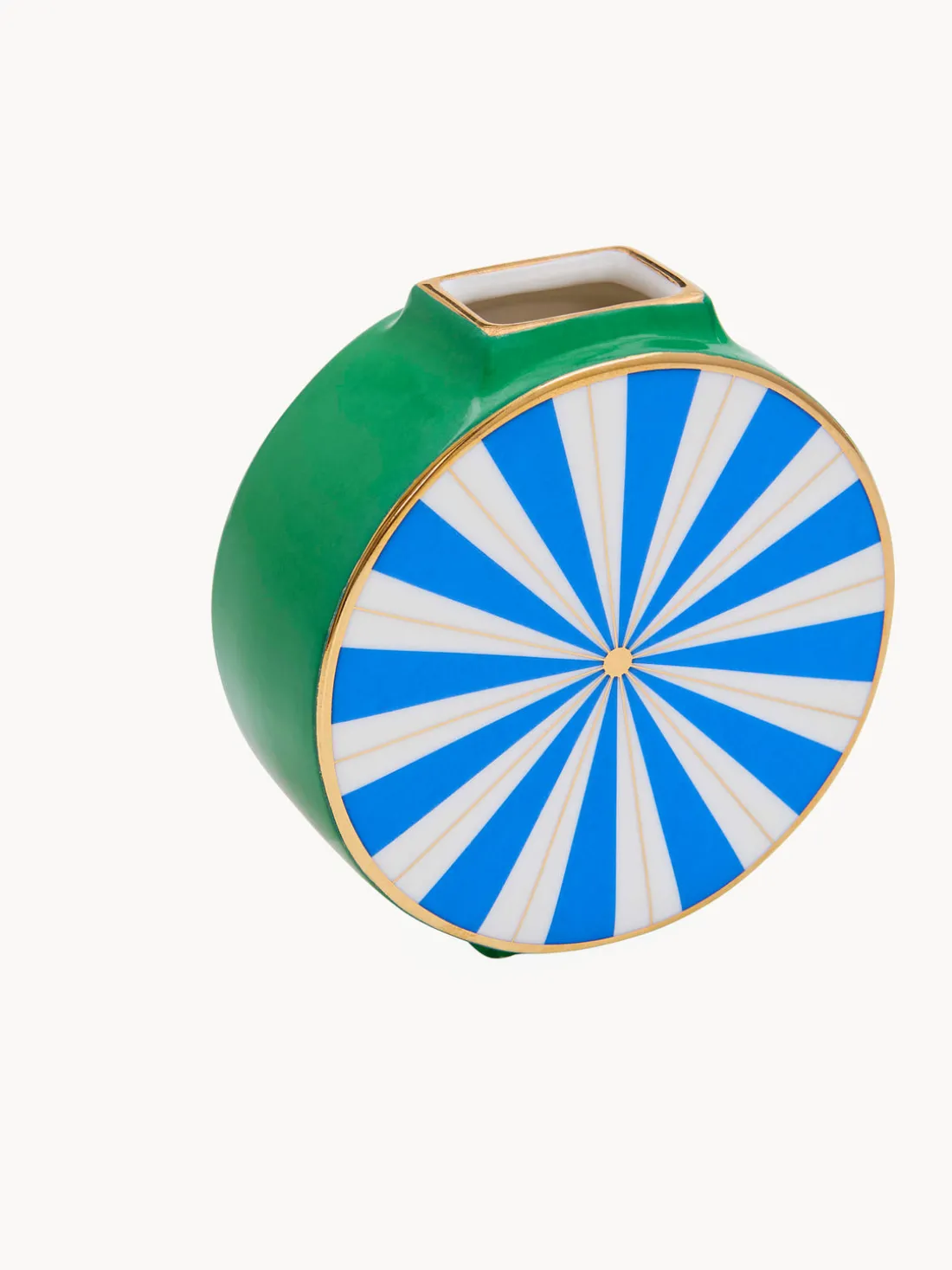 Jarrón de porcelana Portofino