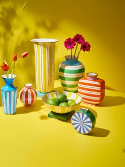 Jarrón de porcelana Portofino