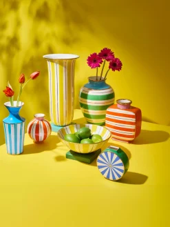 Jarrón de porcelana Portofino