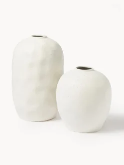 Jarrón de suelo de gres Bruno, 44 cm