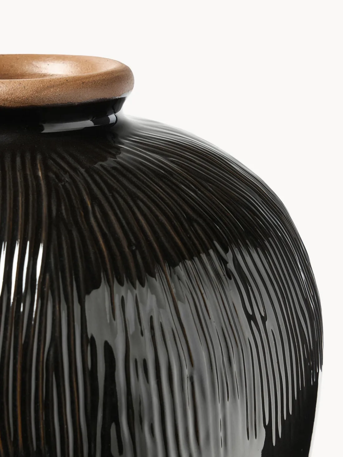 Jarrón de suelo grande Bern, 50 cm