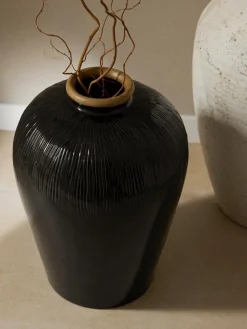 Jarrón de suelo grande Bern, 50 cm