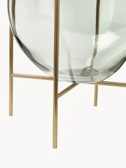 Jarrón de suelo soplado artesanalmente Échasse, 60 cm