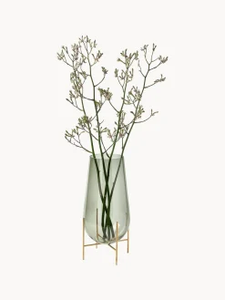 Jarrón de suelo soplado Échasse, 44 cm