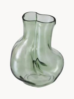Jarrón de vidrio artesanal Gleam, 22 cm