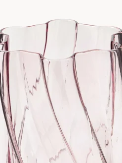 Jarrón de vidrio Marshmallow, 25 cm